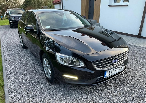 Volvo V60 cena 36900 przebieg: 258408, rok produkcji 2014 z Żuromin małe 67